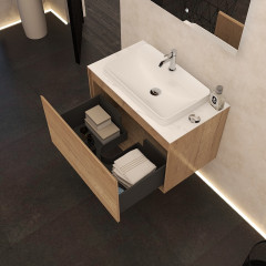 Arco 800 Natural Oak Top Down